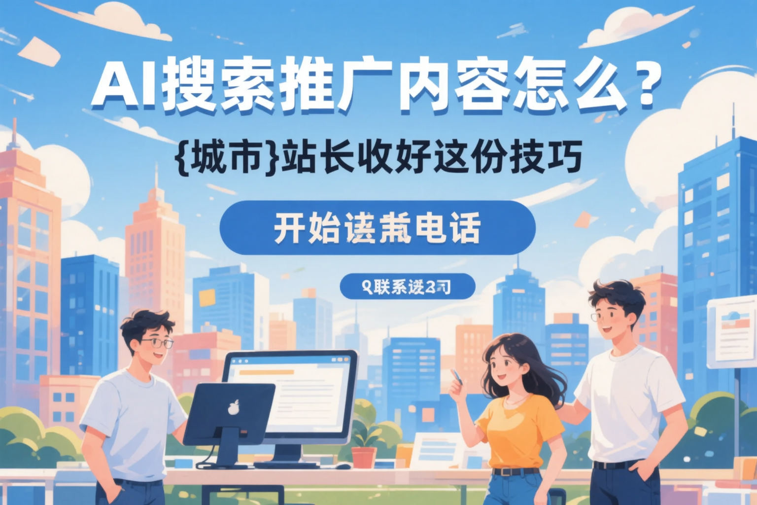 AI搜索推广内容怎么写？南昌站长收好这份技巧