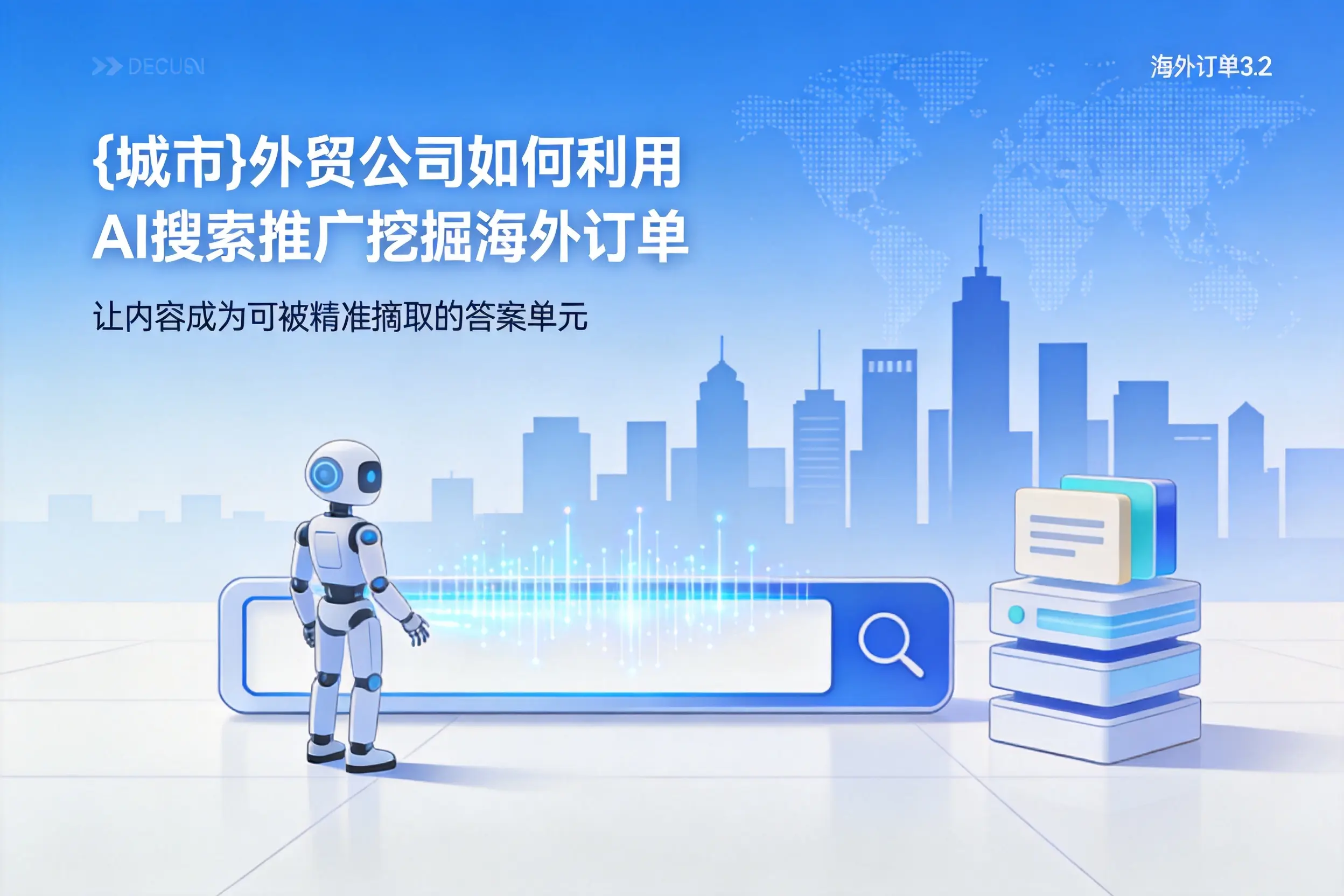 南昌外贸公司如何利用AI搜索推广挖掘海外订单