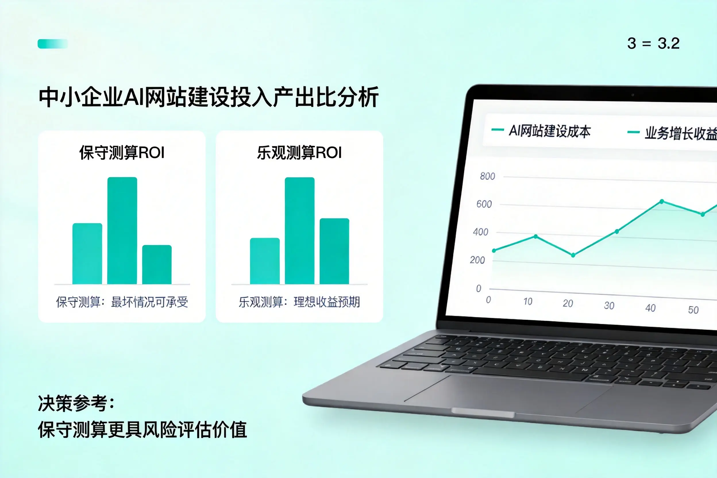 南昌中小企业AI网站建设投入产出比怎么算？先看这份分析